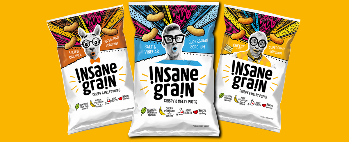 Insane Grain packaging