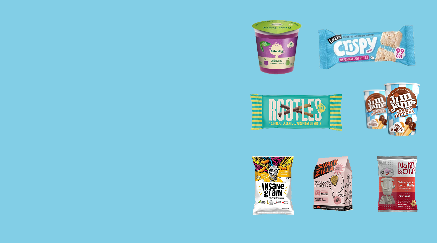 Packaging for healthier snacks