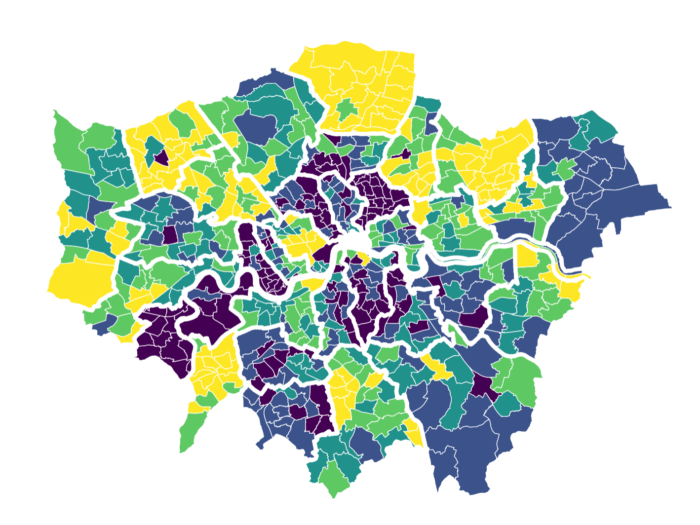 Screenshot of London Civic Strength Index