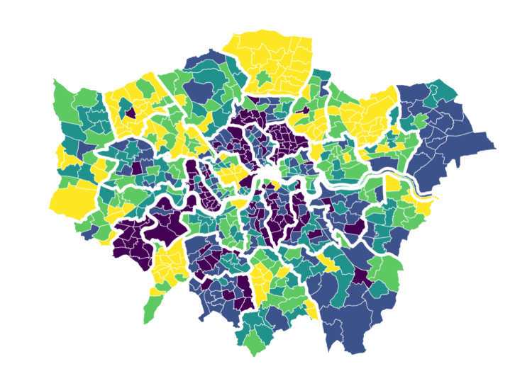 Screenshot of London Civic Strength Index