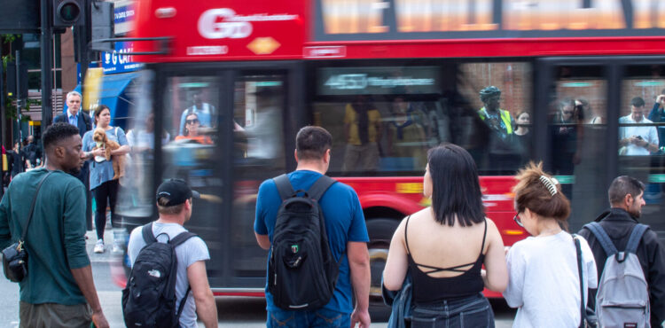 Image of a public crossing at Waterloo