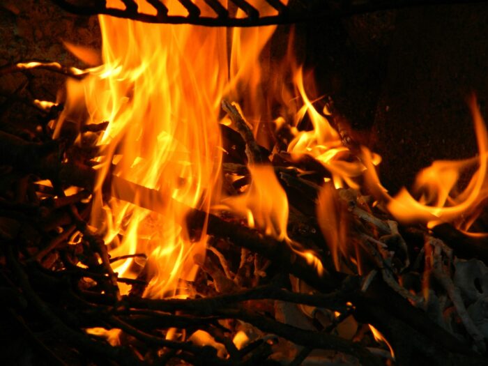 A close up of wood being burned. Image credit: Photo by Aurora K on Unsplash